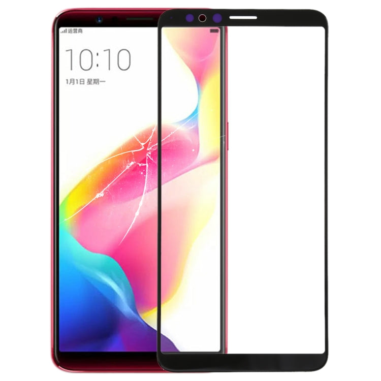 For OPPO R11s Front Screen Outer Glass Lens (Black) - free shipping - PMC TechLife - Order now!