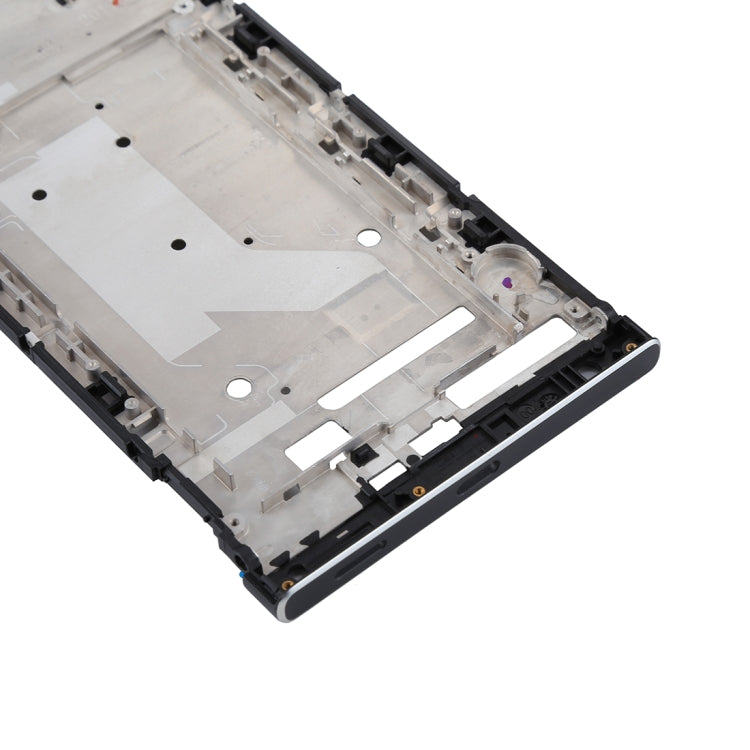 Front Housing LCD Frame Bezel Plate for Sony Xperia XA1 Ultra (Black) - free shipping - PMC TechLife - Order now!