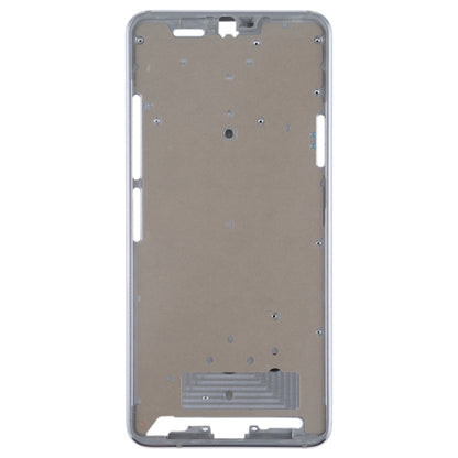 Front Housing LCD Frame Bezel Plate for LG G7 ThinQ / G710 (Silver) - For LG by PMC Jewellery | Online Shopping South Africa | PMC Jewellery