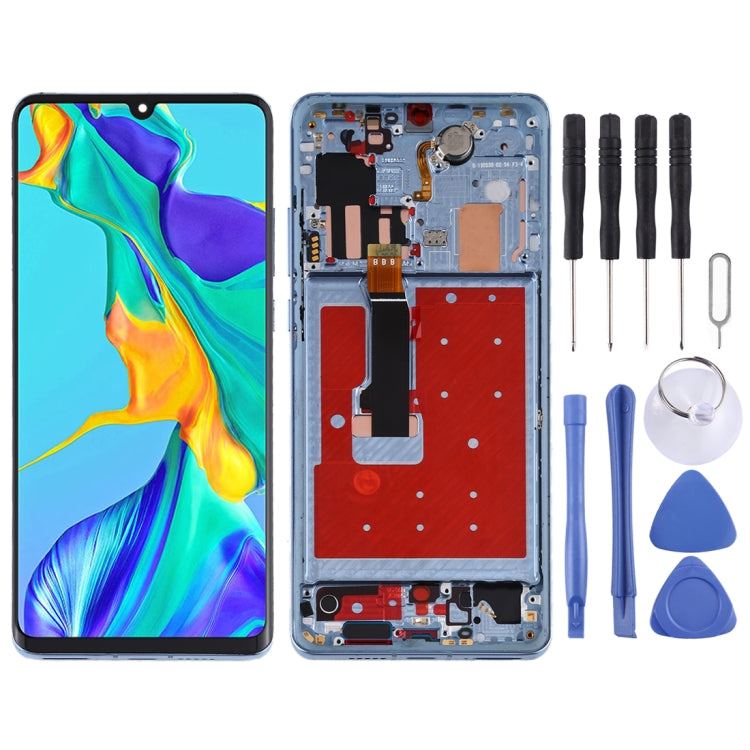 Original OLED LCD Screen for Huawei P30 Pro Digitizer Full Assembly with Frame(Breathing Crystal) - free shipping - PMC TechLife - Order now!