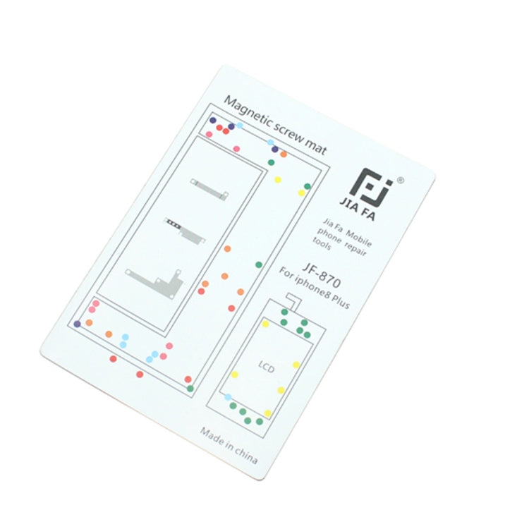 JIAFA Magnetic Screws Mat for iPhone 8 Plus - Magnetic Screws Mat by JIAFA | Online Shopping South Africa | PMC TechLife