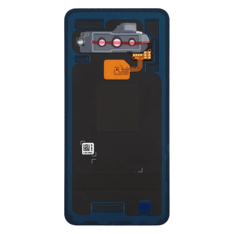 Battery Back Cover with Camera Lens & Fingerprint Sensor for LG G8s ThinQ(Silver) - For LG by PMC TechLife | Online Shopping South Africa | PMC TechLife