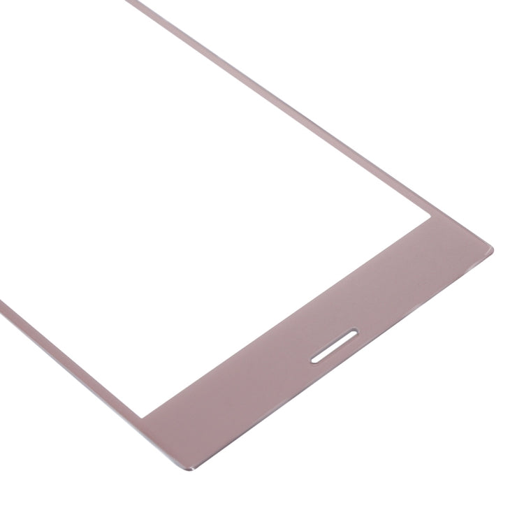 Front Screen Outer Glass Lens for Sony Xperia XZ(Rose Gold) - Touch Panel by PMC Jewellery | Online Shopping South Africa | PMC Jewellery