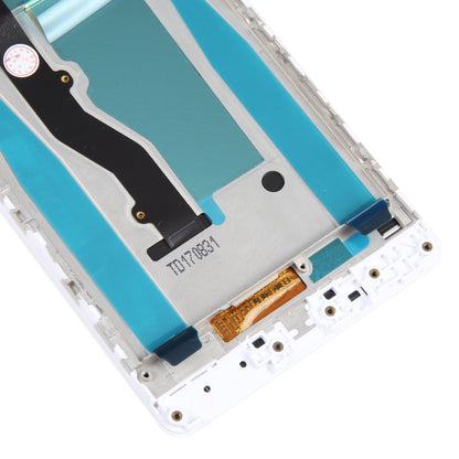 OEM LCD Screen for Lenovo K8 Note XT1902-3 Digitizer Full Assembly with Frame (White) - LCD Screen by PMC Jewellery | Online Shopping South Africa | PMC Jewellery