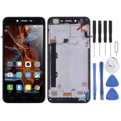 OEM LCD Screen for Lenovo Vibe K5 Plus A6020A46 A6020l36 A6020l37 Digitizer Full Assembly with Frame (Black) - LCD Screen by PMC Jewellery | Online Shopping South Africa | PMC Jewellery