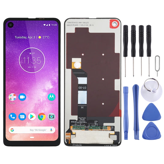 Original LCD Screen for Motorola One Vision with Digitizer Full Assembly - LCD Screen by PMC Jewellery | Online Shopping South Africa | PMC Jewellery