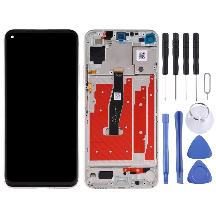 OEM LCD Screen for Huawei Honor 20 / Nova 5T Digitizer Full Assembly with Frame(Gold) - LCD Screen by PMC Jewellery | Online Shopping South Africa | PMC Jewellery