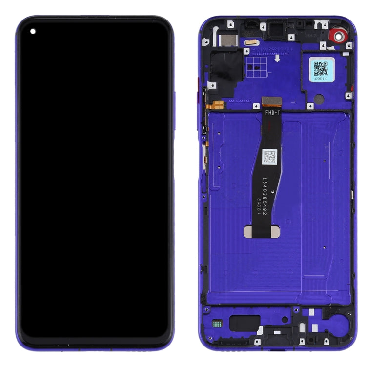 OEM LCD Screen for Huawei Honor 20 / Nova 5T Digitizer Full Assembly with Frame(Sapphire Blue) - LCD Screen by PMC Jewellery | Online Shopping South Africa | PMC Jewellery