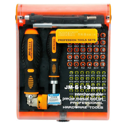 JAKEMY JM-6113 73 in 1 Household Hardware Screwdriver Repair Tool Set - Screwdriver Set by JIAFA | Online Shopping South Africa | PMC Jewellery