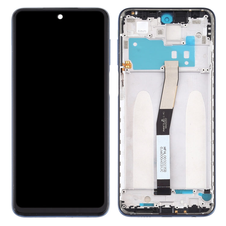 LCD Screen and Digitizer Full Assembly with Frame for Xiaomi Redmi Note 9S / Redmi Note 9 Pro Max / Redmi Note 9 Pro (India) / Redmi Note 9 Pro / Note 10 Lite(Black) - free shipping - PMC TechLife - Order now!