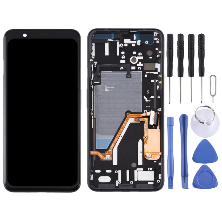 LCD Screen and Digitizer Full Assembly with Frame for Google Pixel 4XL (Black) - LCD Screen by PMC Jewellery | Online Shopping South Africa | PMC Jewellery