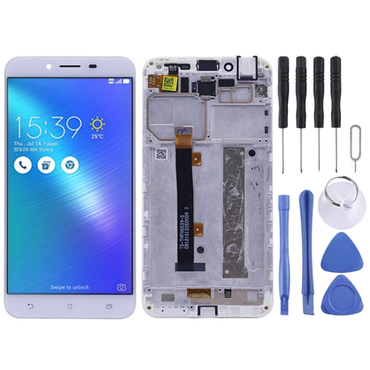 OEM LCD Screen for Asus Zenfone 3 Max ZC553KL / X00D  Digitizer Full Assembly with Frame（White) - LCD Screen by PMC Jewellery | Online Shopping South Africa | PMC Jewellery