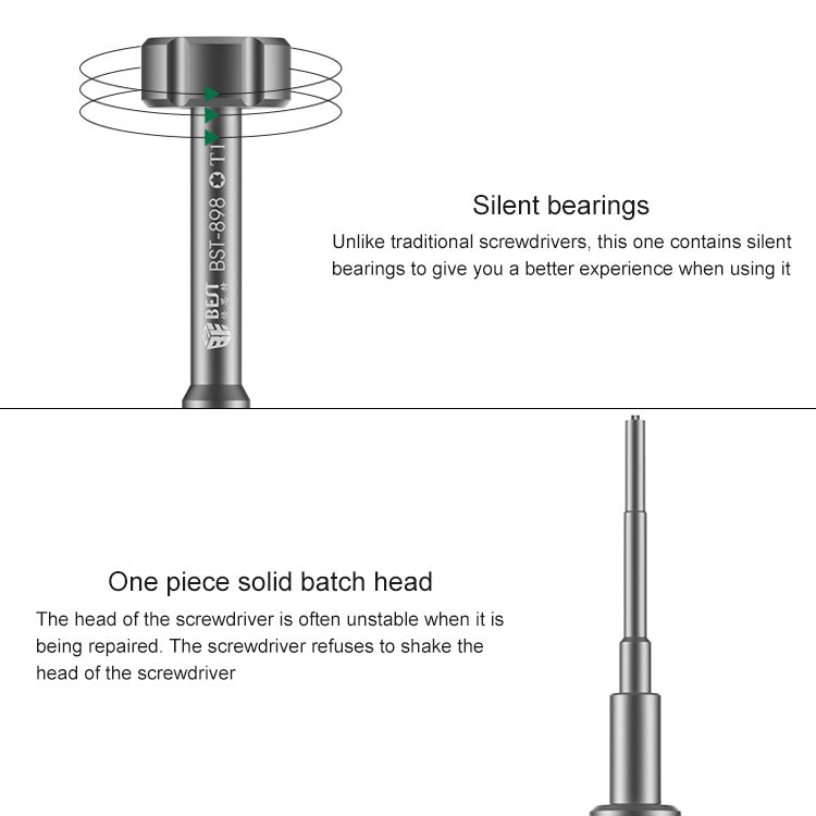 BEST BST-898 6 in 1 3D Screwdriver For Mobile Phone Dismantling - Screwdriver by BEST | Online Shopping South Africa | PMC Jewellery