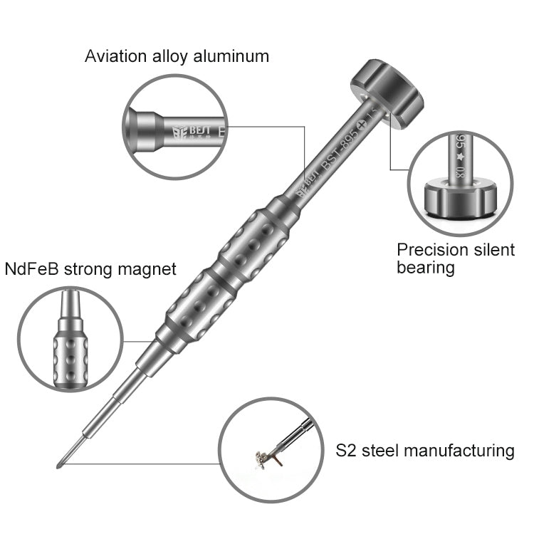 BEST BST-895 6 in 1  Mobile Phone Screwdriver For Mobile Phone Dismantling Screwdriver - Screwdriver by BEST | Online Shopping South Africa | PMC Jewellery | Buy Now Pay Later Mobicred