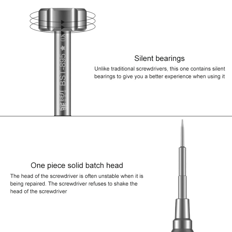 BEST BST-895 6 in 1  Mobile Phone Screwdriver For Mobile Phone Dismantling Screwdriver - Screwdriver by BEST | Online Shopping South Africa | PMC Jewellery