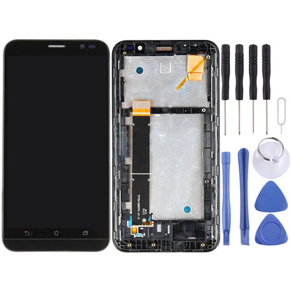 OEM LCD Screen for ASUS Zenfone Ir TV ZB551KL TD-LTE X013D X013DB Digitizer Full Assembly with Frame（Black) - LCD Screen by PMC Jewellery | Online Shopping South Africa | PMC Jewellery