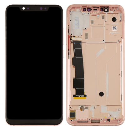 LCD Screen and Digitizer Full Assembly with Frame & Side Keys for Xiaomi Mi 8(Rose Gold) - LCD Screen by PMC Jewellery | Online Shopping South Africa | PMC Jewellery