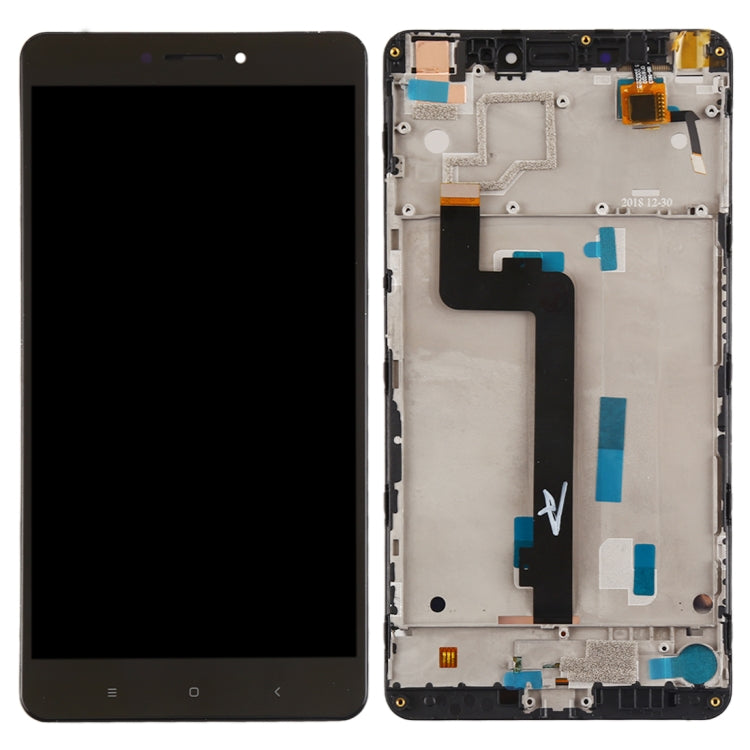 TFT LCD Screen for Xiaomi Mi Max Digitizer Full Assembly with Frame(Black) - LCD Screen by PMC Jewellery | Online Shopping South Africa | PMC Jewellery