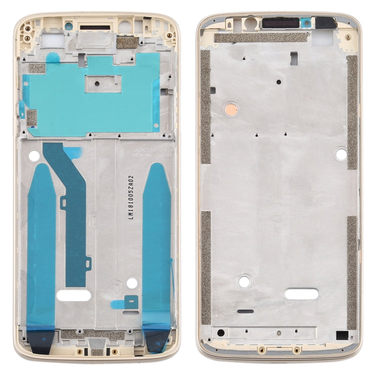 Front Housing LCD Frame Bezel for Motorola Moto E5(Gold) - Frame Bezel Plate by PMC TechLife | Online Shopping South Africa | PMC TechLife