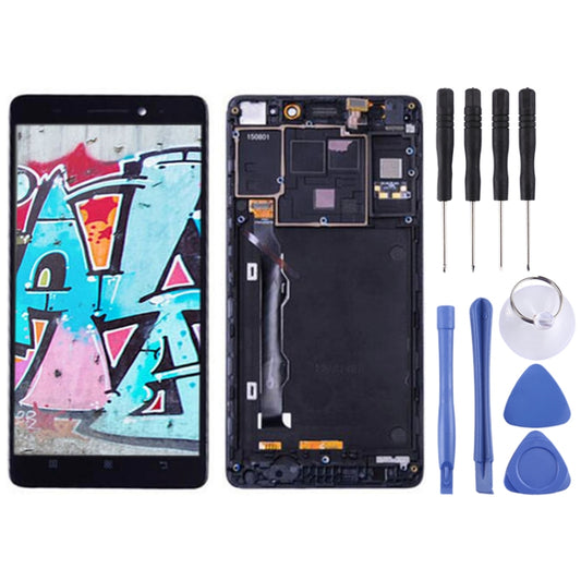 OEM LCD Screen for Lenovo K3 Note / K50-T5 Digitizer Full Assembly with Frame (Black) - LCD Screen by PMC Jewellery | Online Shopping South Africa | PMC Jewellery