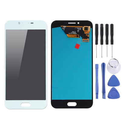 LCD Screen (OLED Material) for Galaxy A8 (2016), A810F/DS, A810YZ with Digitizer Full Assembly (White) - LCD Screen by PMC Jewellery | Online Shopping South Africa | PMC Jewellery
