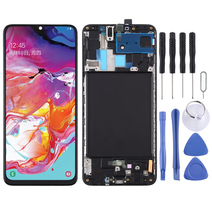 Original Super AMOLED LCD Screen for Galaxy A70 Digitizer Full Assembly with Frame - LCD Screen by PMC Jewellery | Online Shopping South Africa | PMC Jewellery