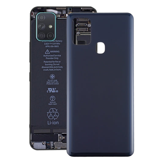 For Samsung Galaxy A21s Battery Back Cover (Black) - Back Cover by PMC Jewellery | Online Shopping South Africa | PMC Jewellery