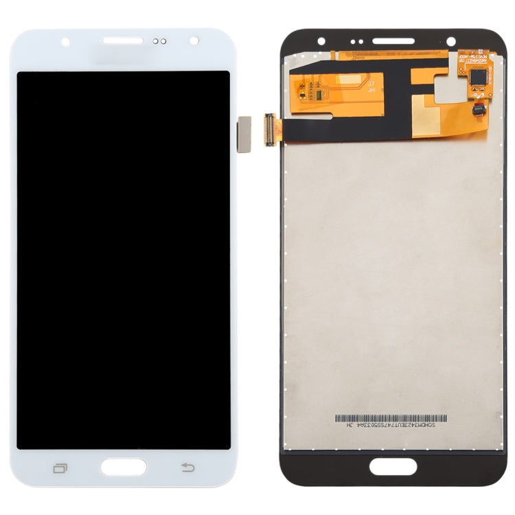 TFT Material LCD Screen and Digitizer Full Assembly for Galaxy J7 (2015) / J700F, J700F/DS, J700H/DS, J700M, J700M/DS, J700T, J700P(White) - LCD Screen by PMC Jewellery | Online Shopping South Africa | PMC Jewellery