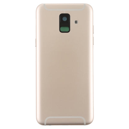 For Galaxy A6 (2018) / A600F Back Cover with Side Keys & Camera Lens (Gold) - Back Cover by PMC Jewellery | Online Shopping South Africa | PMC Jewellery