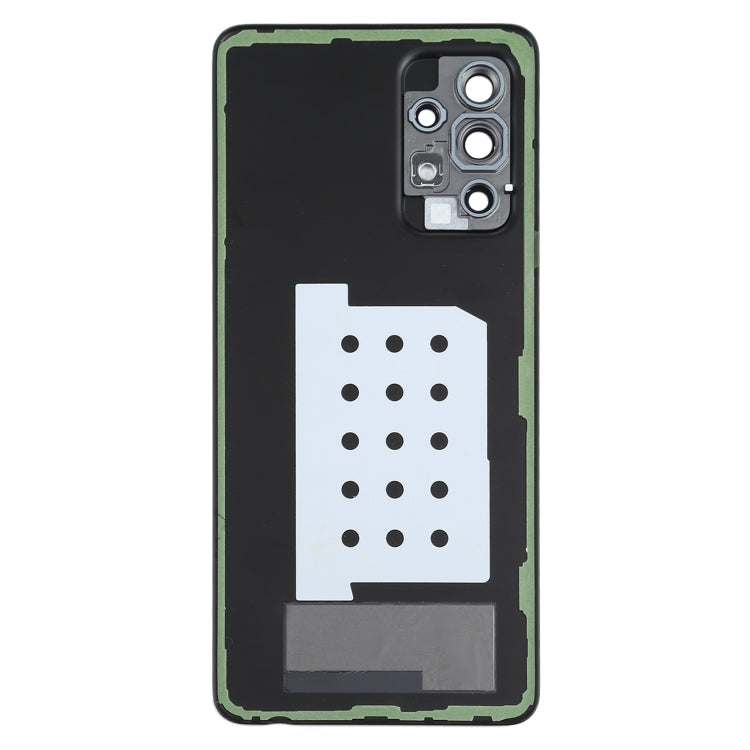 For Samsung Galaxy A52 5G/4G Battery Back Cover with Camera Lens Cover (Black) - Back Cover by PMC Jewellery | Online Shopping South Africa | PMC Jewellery