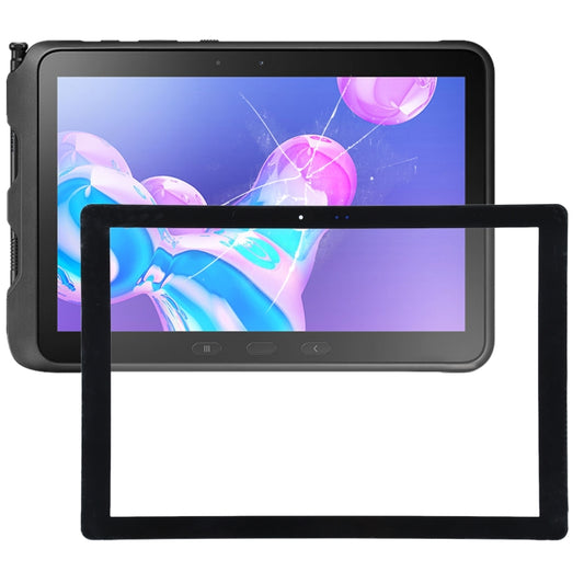 For Samsung Galaxy TabPro S SM-W700 Front Screen Outer Glass Lens (Black) - Outer Glass Lens by PMC Jewellery | Online Shopping South Africa | PMC Jewellery