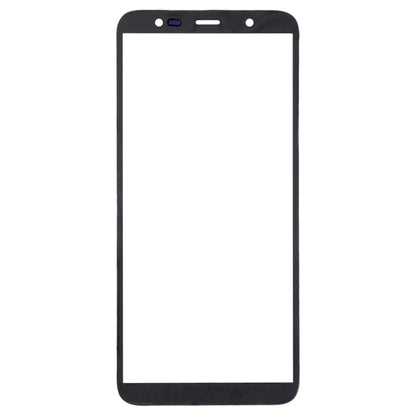 For Samsung Galaxy J8, J810F/DS, J810Y/DS, J810G/DS  10pcs Front Screen Outer Glass Lens (Black) - Outer Glass Lens by PMC Jewellery | Online Shopping South Africa | PMC Jewellery