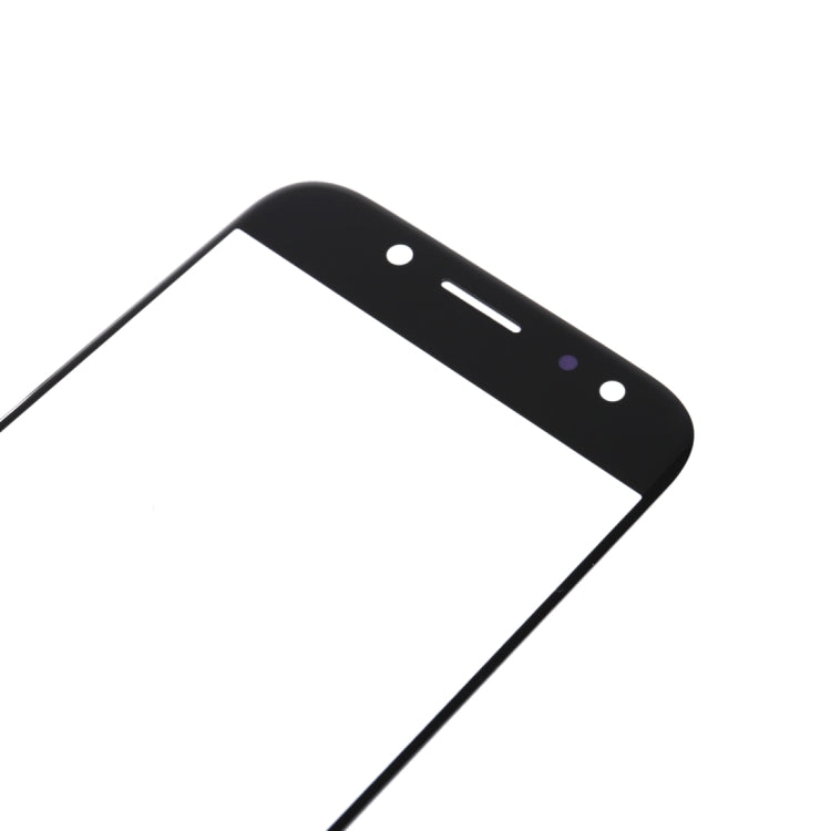 For Samsung Galaxy J7 (2017) / J730 10pcs Front Screen Outer Glass Lens (Black) - Outer Glass Lens by PMC Jewellery | Online Shopping South Africa | PMC Jewellery