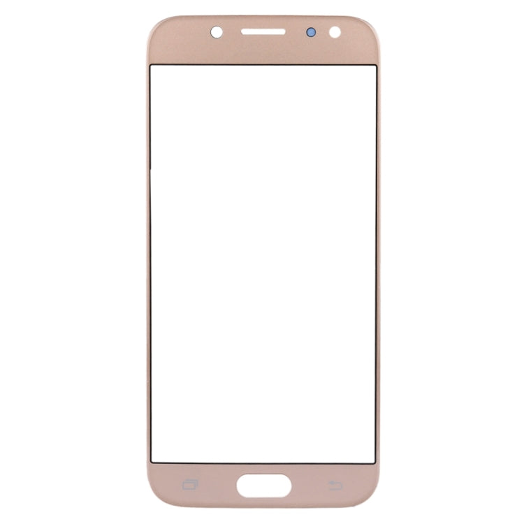 For Samsung Galaxy J3 2017 / J330 10pcs Front Screen Outer Glass Lens (Gold) - Outer Glass Lens by PMC Jewellery | Online Shopping South Africa | PMC Jewellery