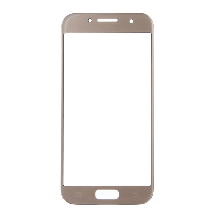 For Samsung Galaxy A3 (2017) / A320 10pcs Front Screen Outer Glass Lens (Gold) - Outer Glass Lens by PMC Jewellery | Online Shopping South Africa | PMC Jewellery
