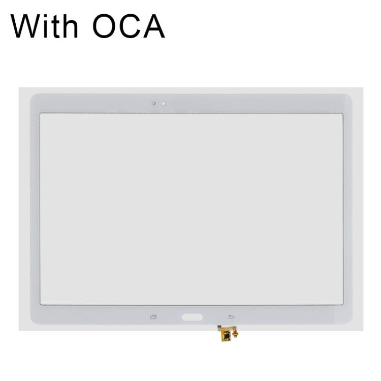 For Samsung Galaxy Tab S 10.5 / T800 / T805  Touch Panel with OCA Optically Clear Adhesive (White) - Touch Panel by PMC Jewellery | Online Shopping South Africa | PMC Jewellery