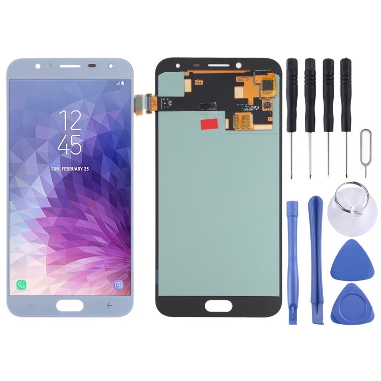 OLED LCD Screen for Samsung Galaxy J4 2018 SM-J400 With Digitizer Full Assembly (Blue) - LCD Screen by PMC Jewellery | Online Shopping South Africa | PMC Jewellery