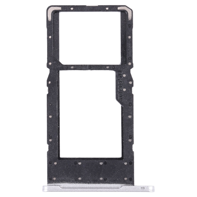 SIM Card Tray + Micro SD Card Tray for Samsung Galaxy Tab A7 Lite SM-T225 (Silver) - Others by PMC TechLife | Online Shopping South Africa | PMC TechLife