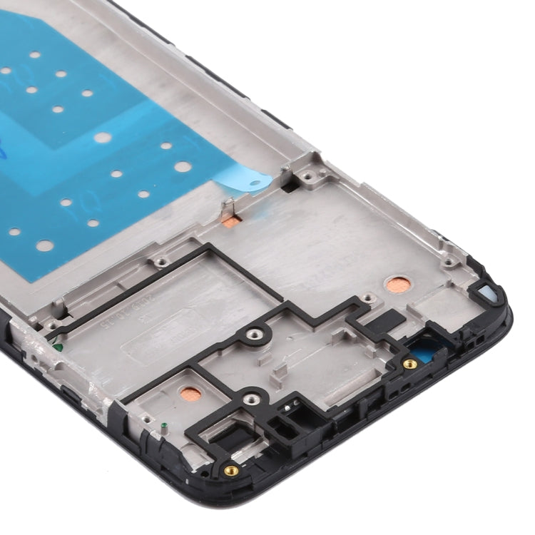 Front Housing LCD Frame Bezel Plate for Motorola Moto E6 Play (Black) - Frame Bezel Plate by PMC TechLife | Online Shopping South Africa | PMC TechLife