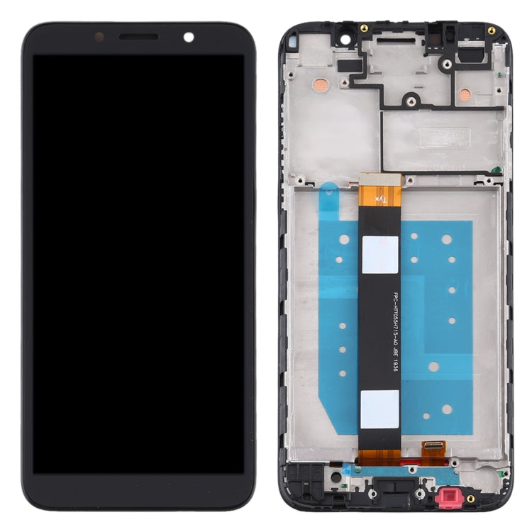 TFT LCD Screen for Motorola Moto E6 Play Digitizer Full Assembly with Frame (Black) - LCD Screen by PMC Jewellery | Online Shopping South Africa | PMC Jewellery