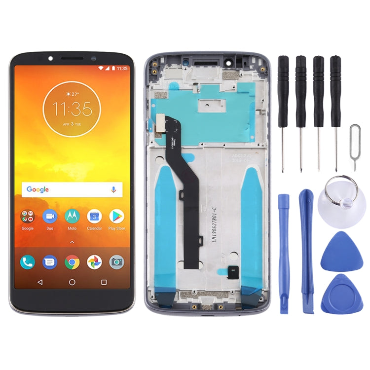 TFT LCD Screen for Motorola Moto E5/ G6 Play(Brazil)Digitizer Full Assembly with Frame(Grey) - LCD Screen by PMC Jewellery | Online Shopping South Africa | PMC Jewellery