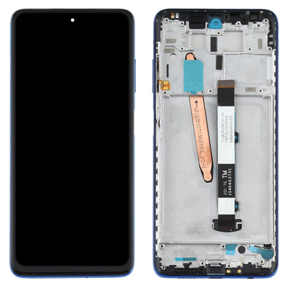 Original LCD Screen for Xiaomi Poco X3 NFC / Poco X3 Digitizer Full Assembly with Frame(Blue) - LCD Screen by PMC Jewellery | Online Shopping South Africa | PMC Jewellery