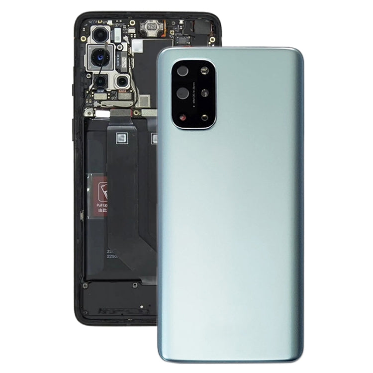 For OnePlus 8T Battery Back Cover with Camera Lens Cover (Silver) - Back Cover by PMC Jewellery | Online Shopping South Africa | PMC Jewellery