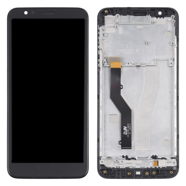 TFT LCD Screen for Motorola Moto E6 / Moto E XT2005-3 XT2005-1 XT2005DL Digitizer Full Assembly with Frame(Black) - LCD Screen by PMC Jewellery | Online Shopping South Africa | PMC Jewellery