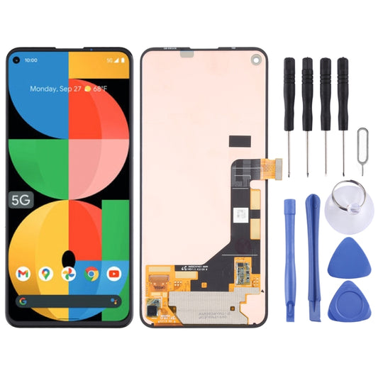 Original Super AMOLED LCD Screen for Google Pixel 5a 5G with Digitizer Full Assembly - LCD Screen by PMC Jewellery | Online Shopping South Africa | PMC Jewellery