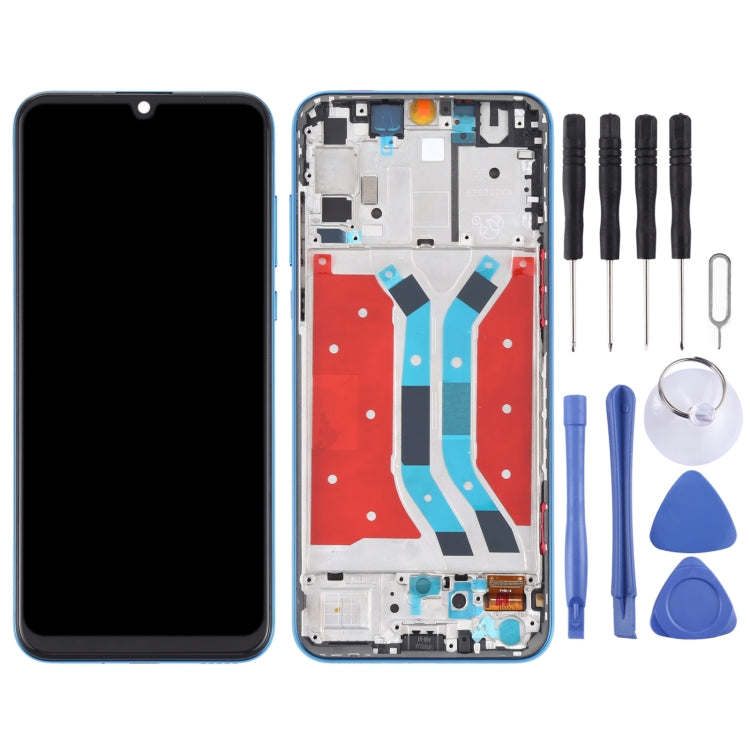 OEM LCD Screen for Huawei Y8p Digitizer Full Assembly with Frame(Blue) - LCD Screen by PMC Jewellery | Online Shopping South Africa | PMC Jewellery