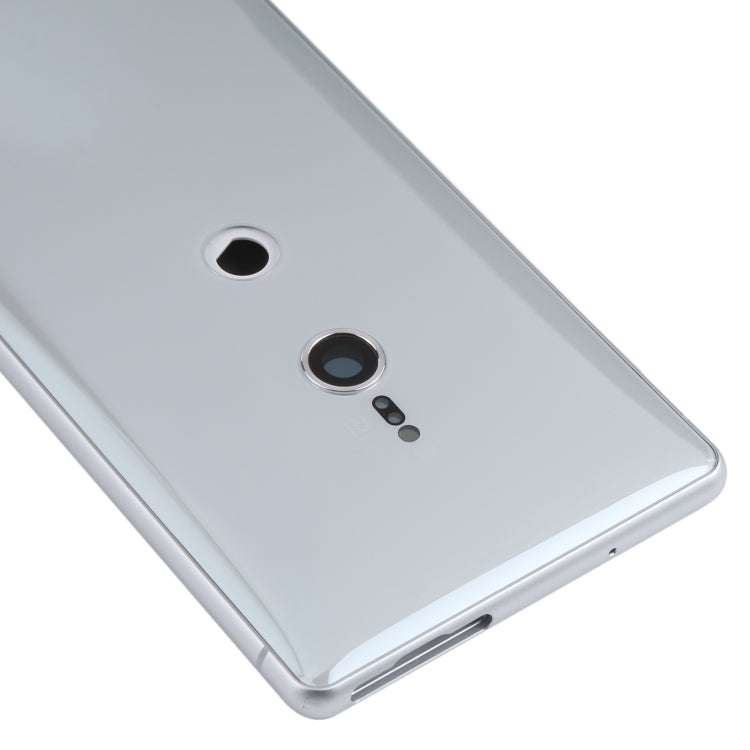Battery Back Cover for Sony Xperia XZ2(Silver) - Back Cover by PMC TechLife | Online Shopping South Africa | PMC TechLife