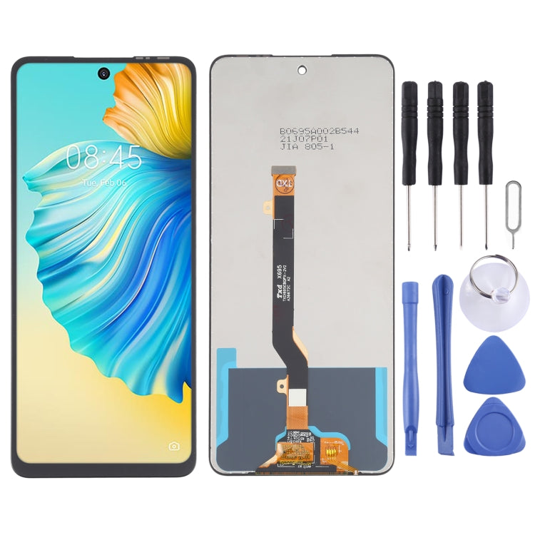 TFT LCD Screen for Tecno Camon 17 Pro CG8, CG8h with Digitizer Full Assembly - free shipping - PMC TechLife - Order now!