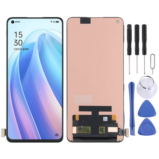 AMOLED Material Original LCD Screen and Digitizer Full Assembly for OPPO Reno7 Pro 5G CPH2293 - LCD Screen by PMC Jewellery | Online Shopping South Africa | PMC Jewellery