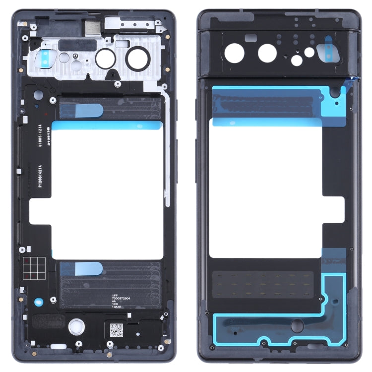Original Middle Frame Bezel Plate for Google Pixel 6(Black) - Frame Bezel Plate by PMC TechLife | Online Shopping South Africa | PMC TechLife